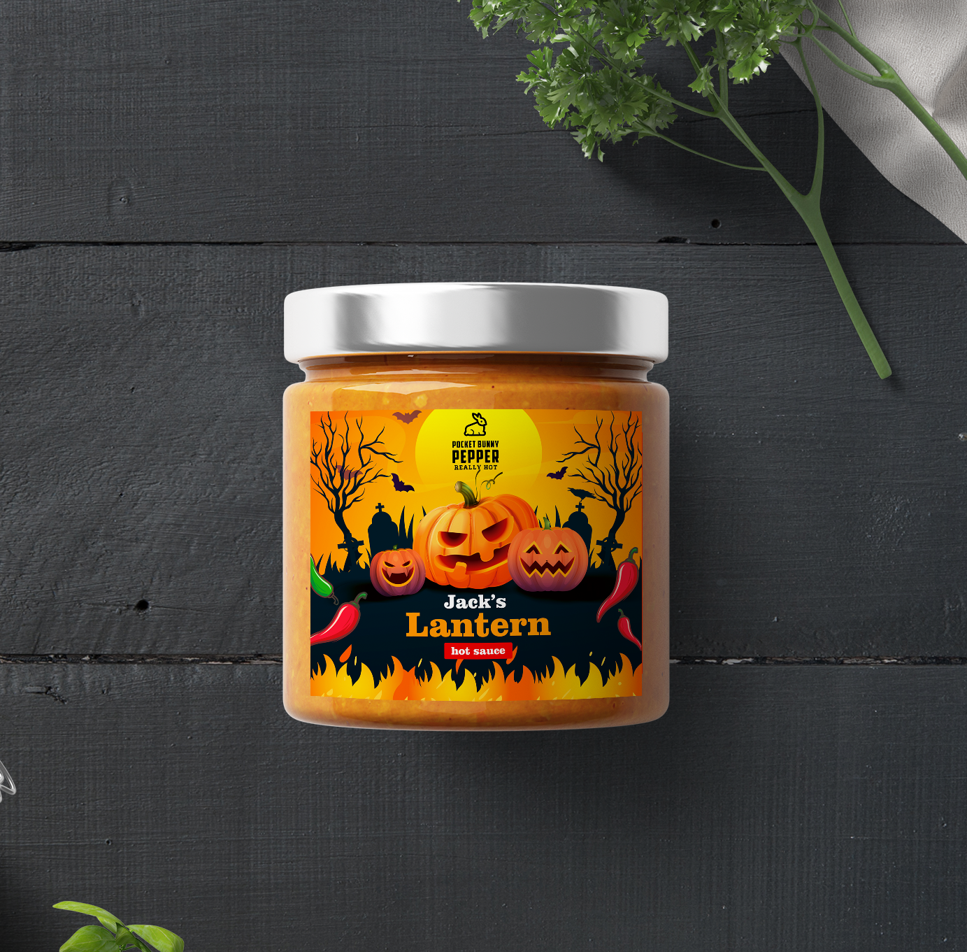 Jack’s Lantern — label design