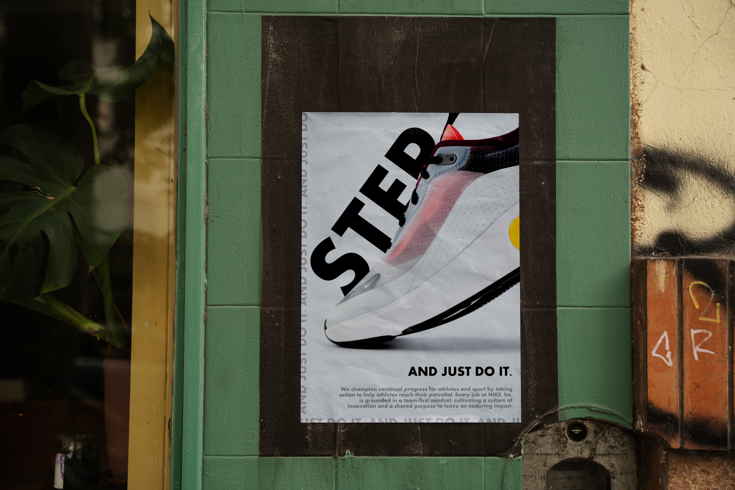 Step — poster design